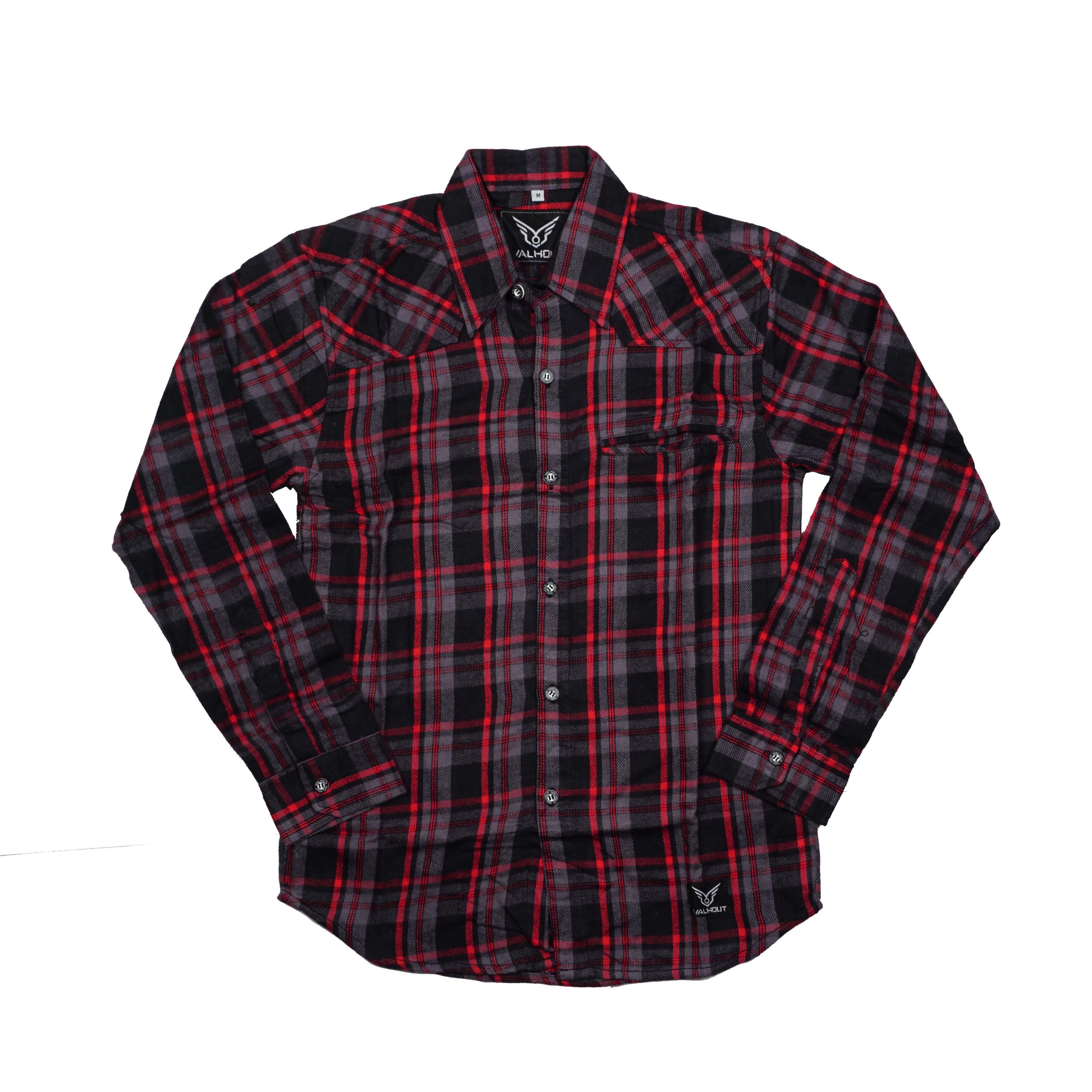 Kemeja Flanel Red Black – WALKOUT
